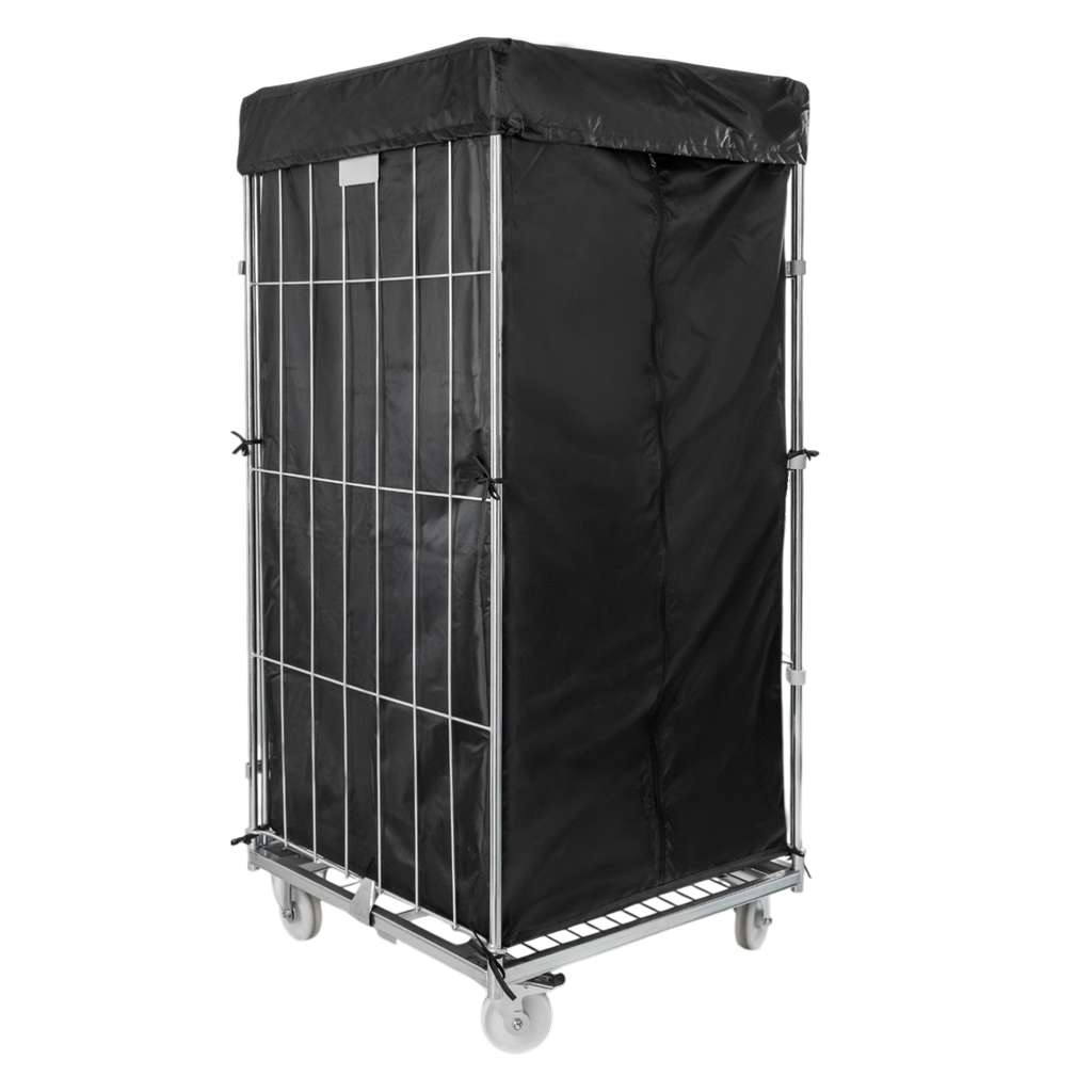 rollkontener, rollbox, rollcage, wózek siatkowy, wózek pralniczy, wózek transportowy, wózek magazynowy, rollkontener ocynkowany, wózek siatkowy czterościenny, wózek do pralni, wózek do hotelu, wózek do szpitala, klatka transportowa, zamykany wózek siatkowy, wyposażenie magazynu