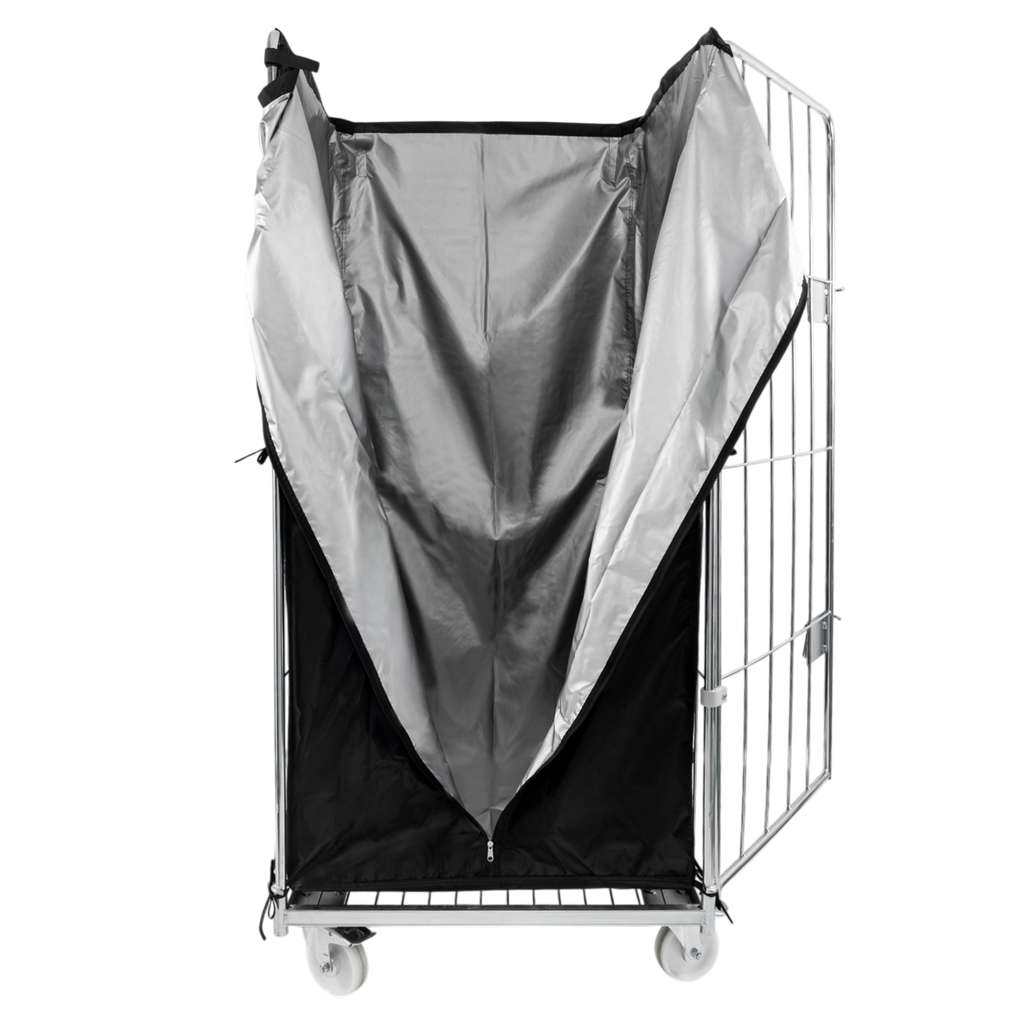 rollkontener, rollbox, rollcage, wózek siatkowy, wózek pralniczy, wózek transportowy, wózek magazynowy, rollkontener ocynkowany, wózek siatkowy czterościenny, wózek do pralni, wózek do hotelu, wózek do szpitala, klatka transportowa, zamykany wózek siatkowy, wyposażenie magazynu