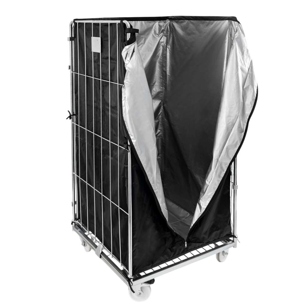 rollkontener, rollbox, rollcage, wózek siatkowy, wózek pralniczy, wózek transportowy, wózek magazynowy, rollkontener ocynkowany, wózek siatkowy czterościenny, wózek do pralni, wózek do hotelu, wózek do szpitala, klatka transportowa, zamykany wózek siatkowy, wyposażenie magazynu