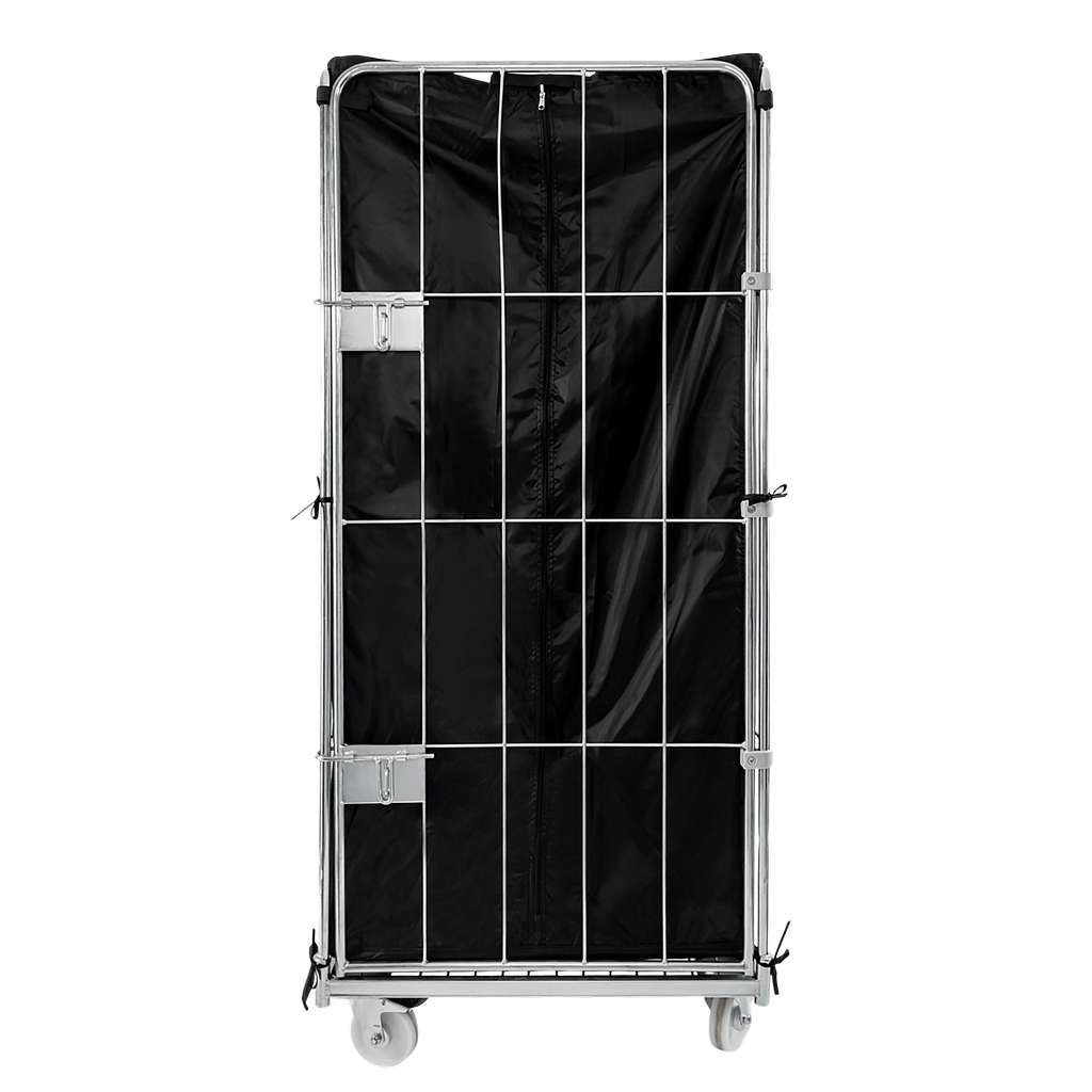rollkontener, rollbox, rollcage, wózek siatkowy, wózek pralniczy, wózek transportowy, wózek magazynowy, rollkontener ocynkowany, wózek siatkowy czterościenny, wózek do pralni, wózek do hotelu, wózek do szpitala, klatka transportowa, zamykany wózek siatkowy, wyposażenie magazynu