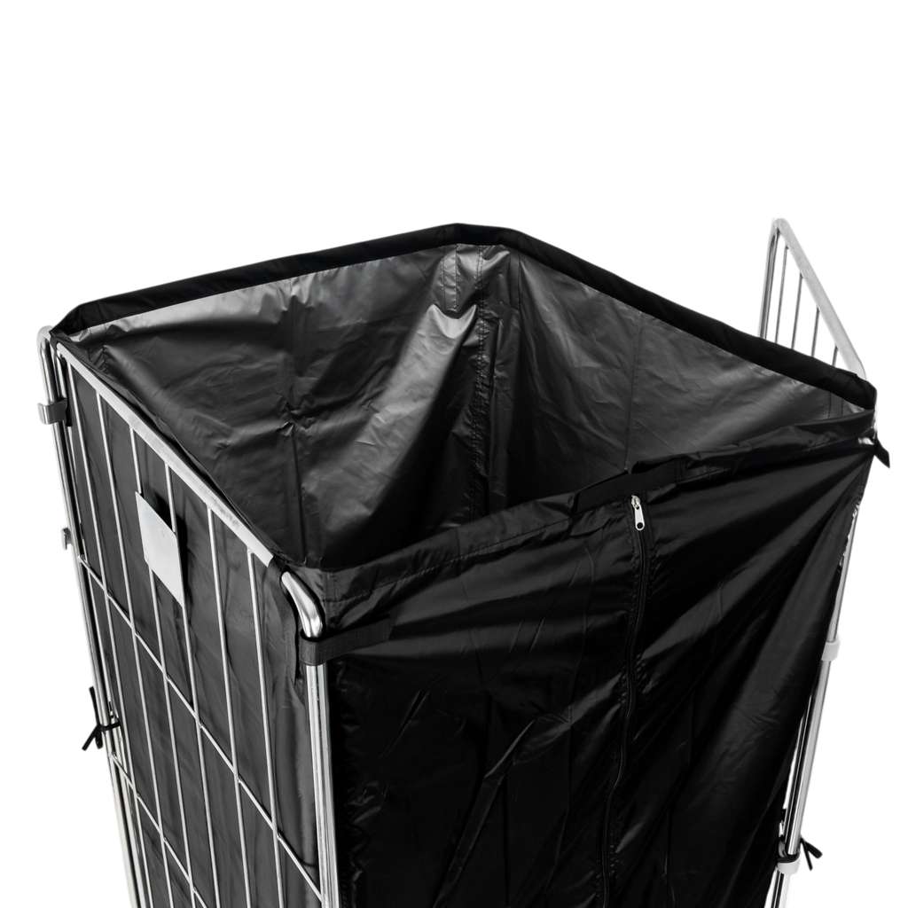 rollkontener, rollbox, rollcage, wózek siatkowy, wózek pralniczy, wózek transportowy, wózek magazynowy, rollkontener ocynkowany, wózek siatkowy czterościenny, wózek do pralni, wózek do hotelu, wózek do szpitala, klatka transportowa, zamykany wózek siatkowy, wyposażenie magazynu