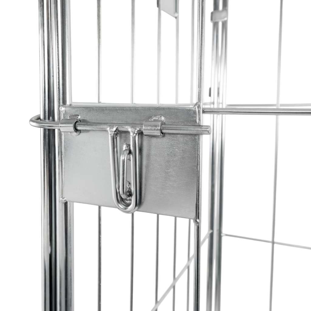 rollkontener, rollbox, rollcage, wózek siatkowy, wózek pralniczy, wózek transportowy, wózek magazynowy, rollkontener ocynkowany, wózek siatkowy czterościenny, wózek do pralni, wózek do hotelu, wózek do szpitala, klatka transportowa, zamykany wózek siatkowy, wyposażenie magazynu