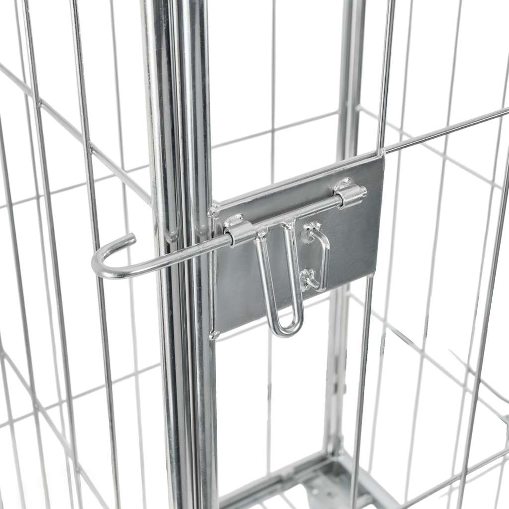 rollkontener, rollbox, rollcage, wózek siatkowy, wózek pralniczy, wózek transportowy, wózek magazynowy, rollkontener ocynkowany, wózek siatkowy czterościenny, wózek do pralni, wózek do hotelu, wózek do szpitala, klatka transportowa, zamykany wózek siatkowy, wyposażenie magazynu