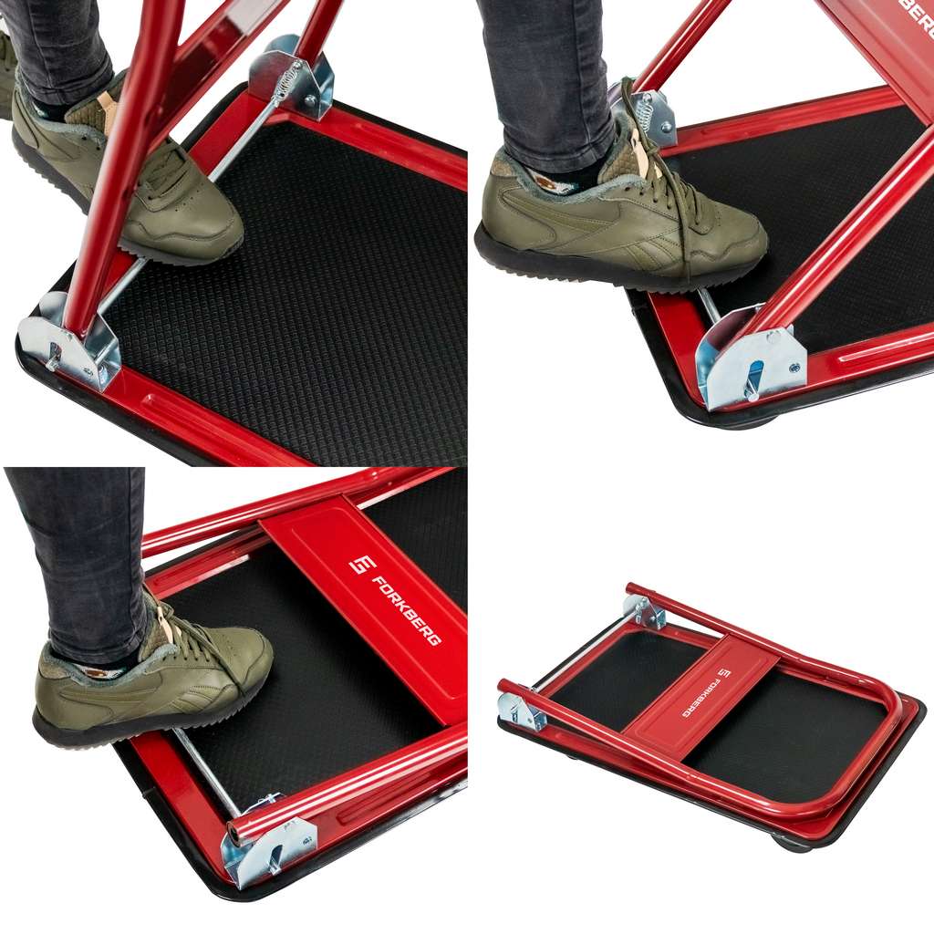 wózek platformowy, wózek magazynowy, wózek z kołami poliuretanowymi, wózek transportowy składany, wózek ręczny stalowy, wózek do magazynu, wózek na kartony i beczki, transport towarów