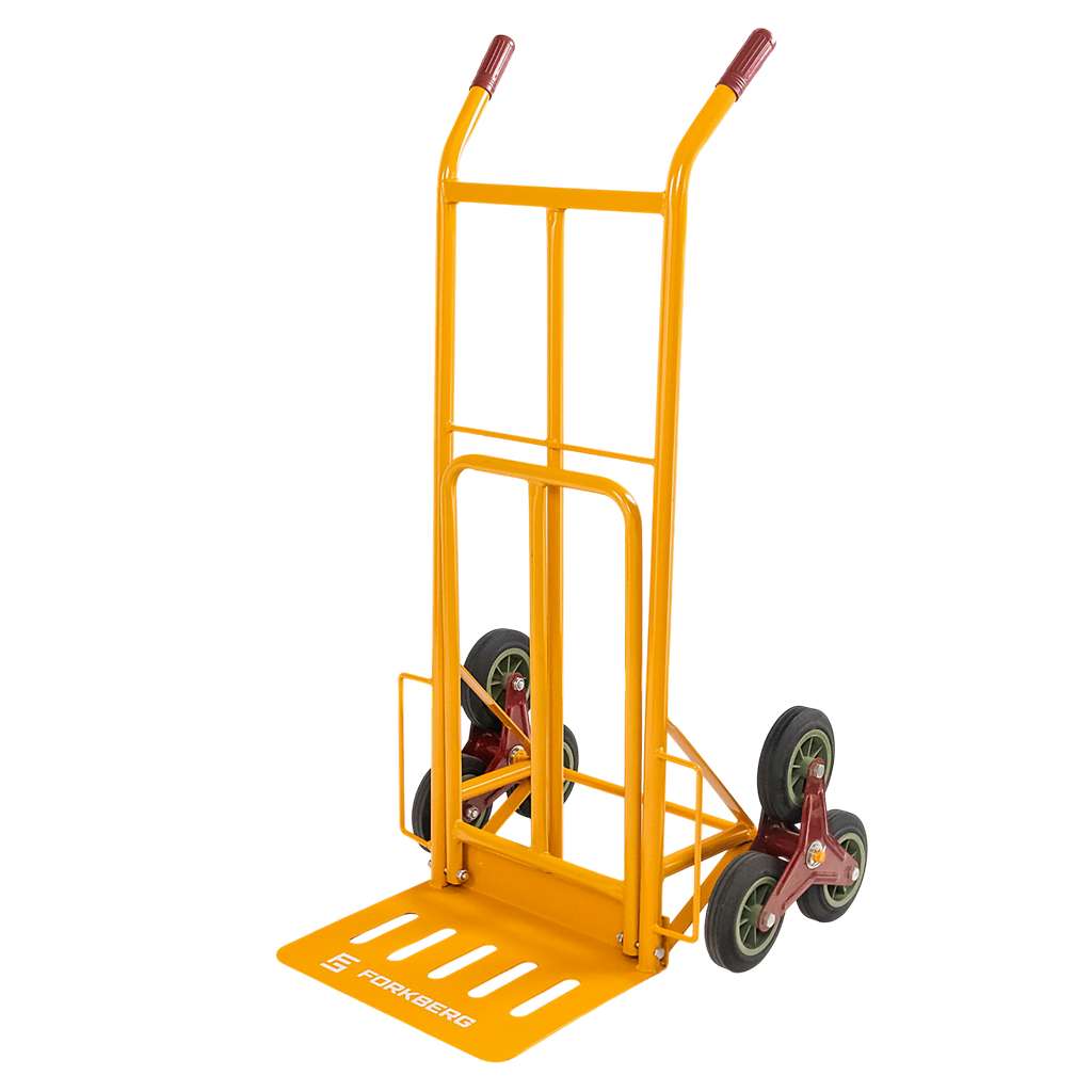 wózek schodowy, wózek transportowy na schody, młynarka transportowa, wózek z potrójnymi kołami, wózek do AGD, wózek do przeprowadzek, wózek budowlany schodowy, wózek magazynowy schodowy, wózek magazynowy, wózek młynarka