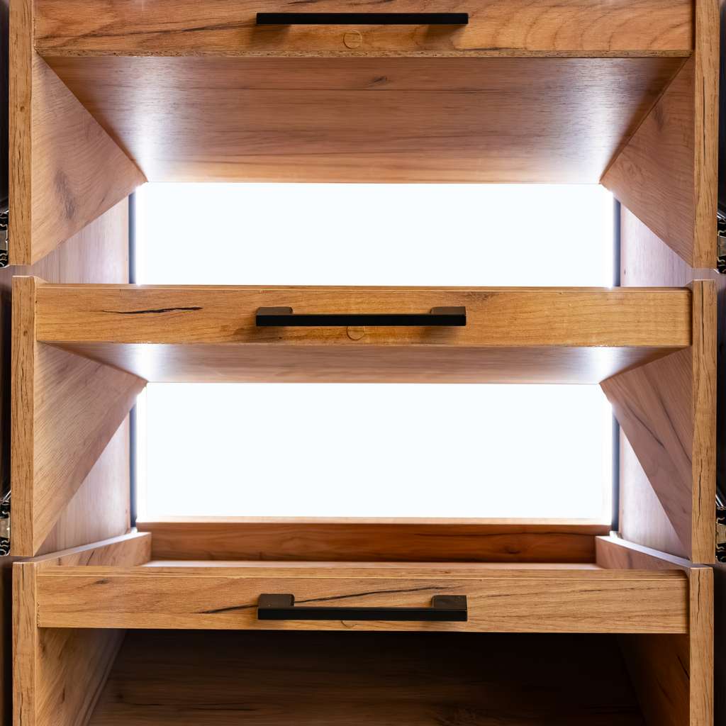 ada sprzedażowa, lada imulsowa sklepowe Mega-M z nadstawką i oświetleniem LED