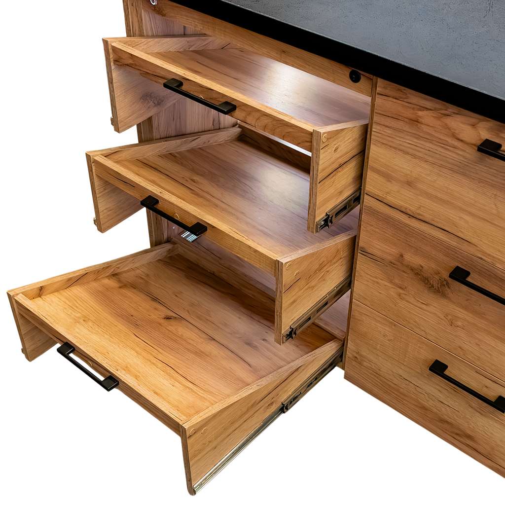 ada sprzedażowa, lada imulsowa sklepowe Mega-M z nadstawką i oświetleniem LED