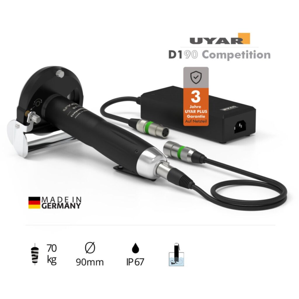 Nóż do kebaba elektryczny UYAR D190 Competition 90mm