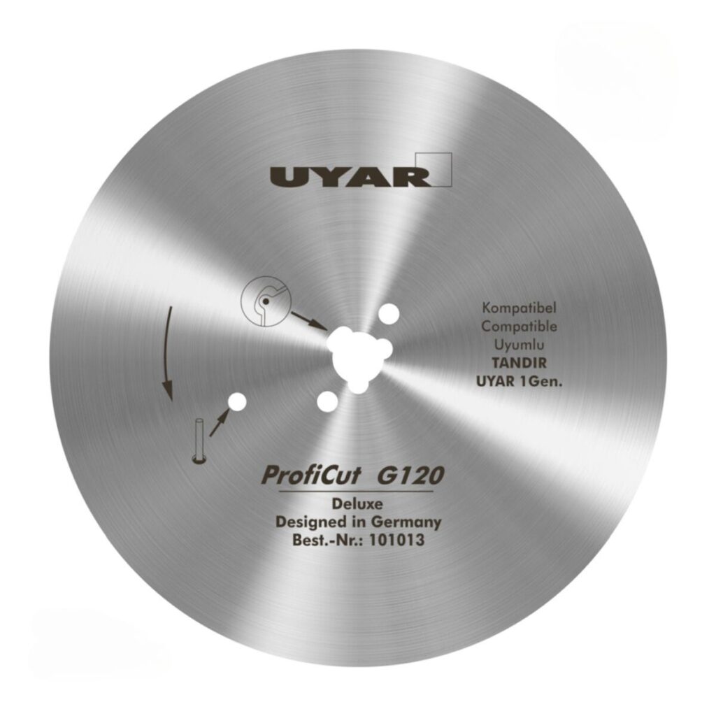 Ostrze gładkie 120mm, oryginalne, UYAR ProfiCut G120 Deluxe (2 gen.)