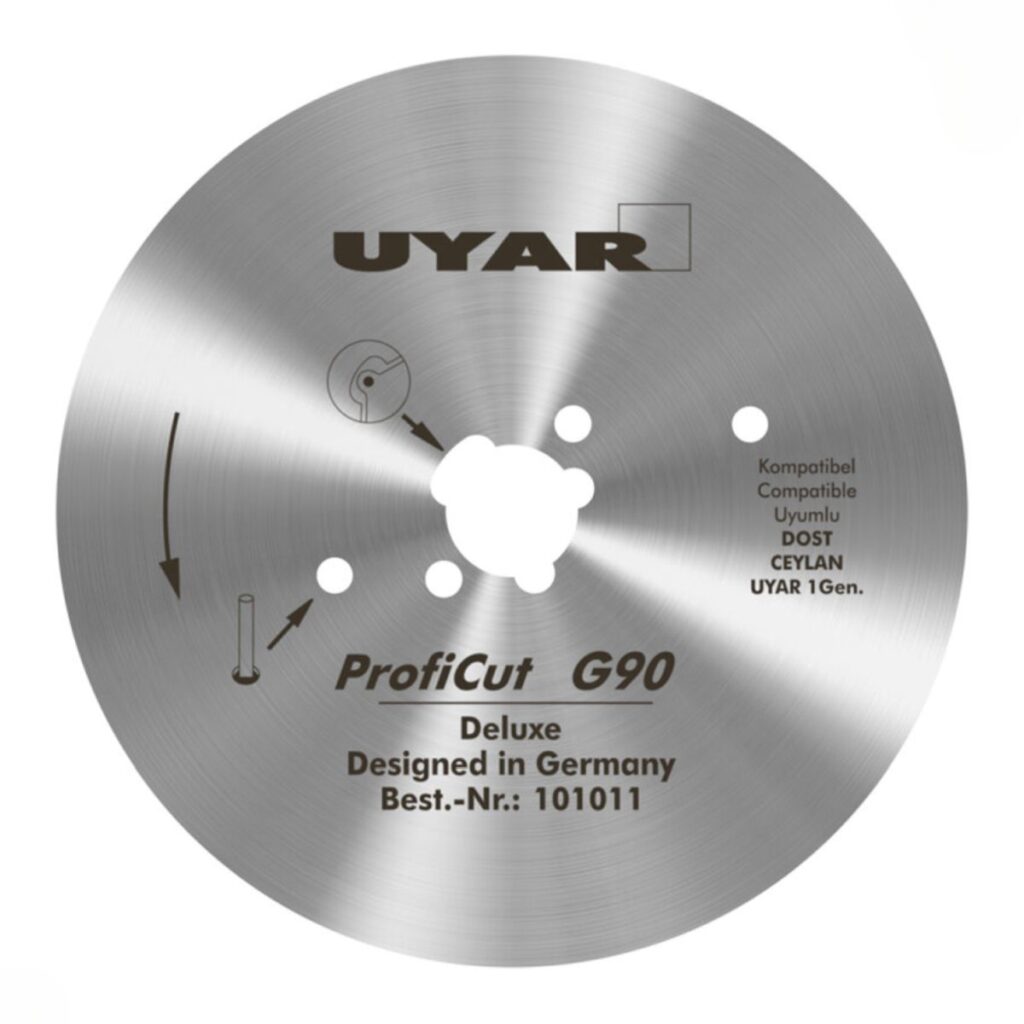 Ostrze gładkie 90mm UYAR ProfiCut G90 Deluxe (2 gen.)