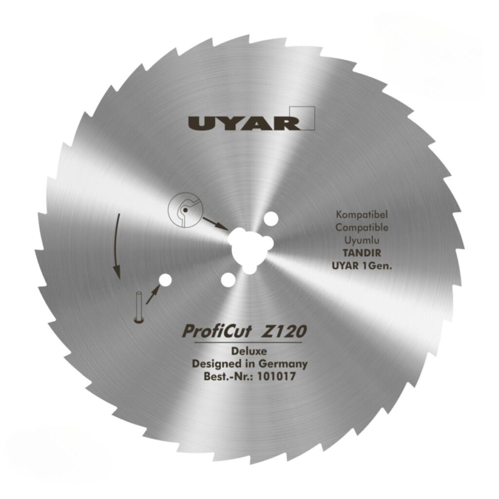 Ostrze ząbkowane 120mm oryginalne UYAR ProfiCut Z120 Deluxe (2 gen.)