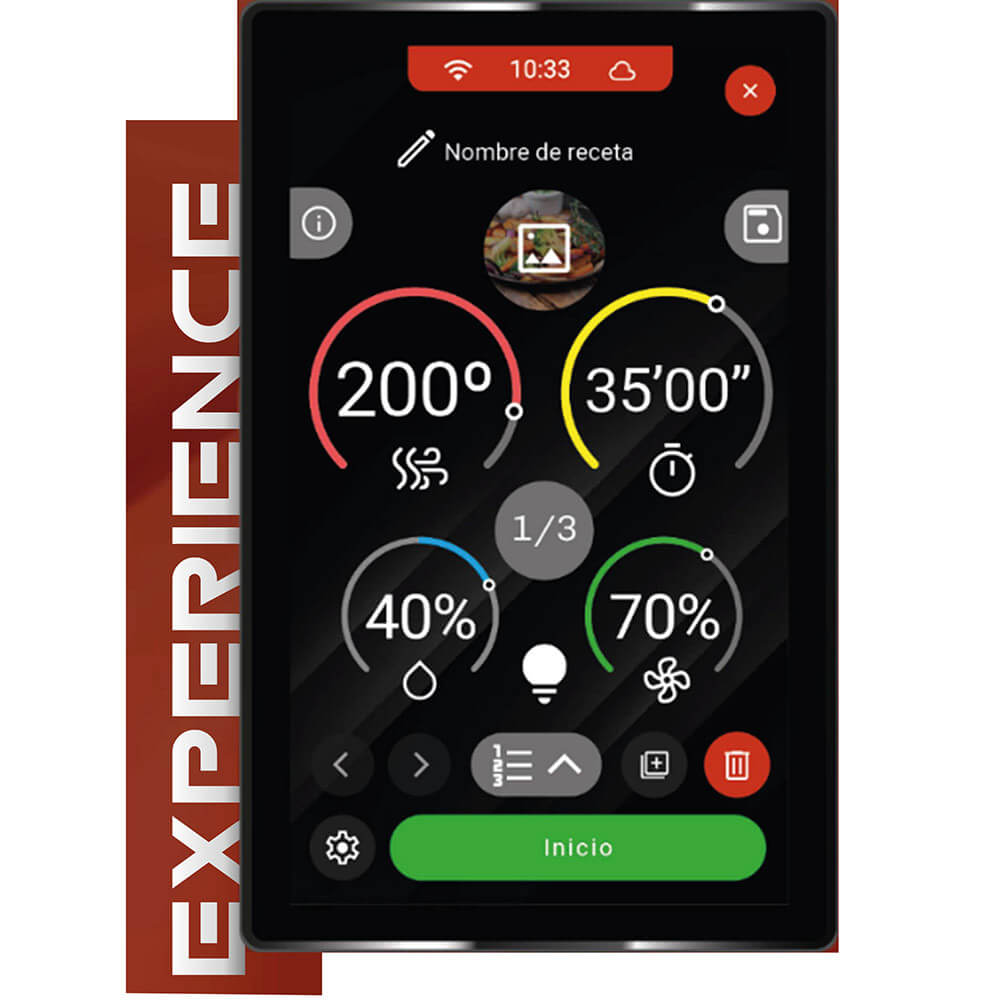 Piec konwekcyjno-parowy FM INDUSTRIAL Experience 7 GN 1/1 9100846 P 10.25 kW dotykowy