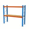 Regał magazynowy półkowy, regał do magazynu, regał półkowy Mega-M XR 200x286x80 cm moduł bazowy