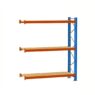 Regał magazynowy półkowy Mega-M XR moduł dostawny 500 kg, regał do magazynu, regał półkowy 300x278x80 cm