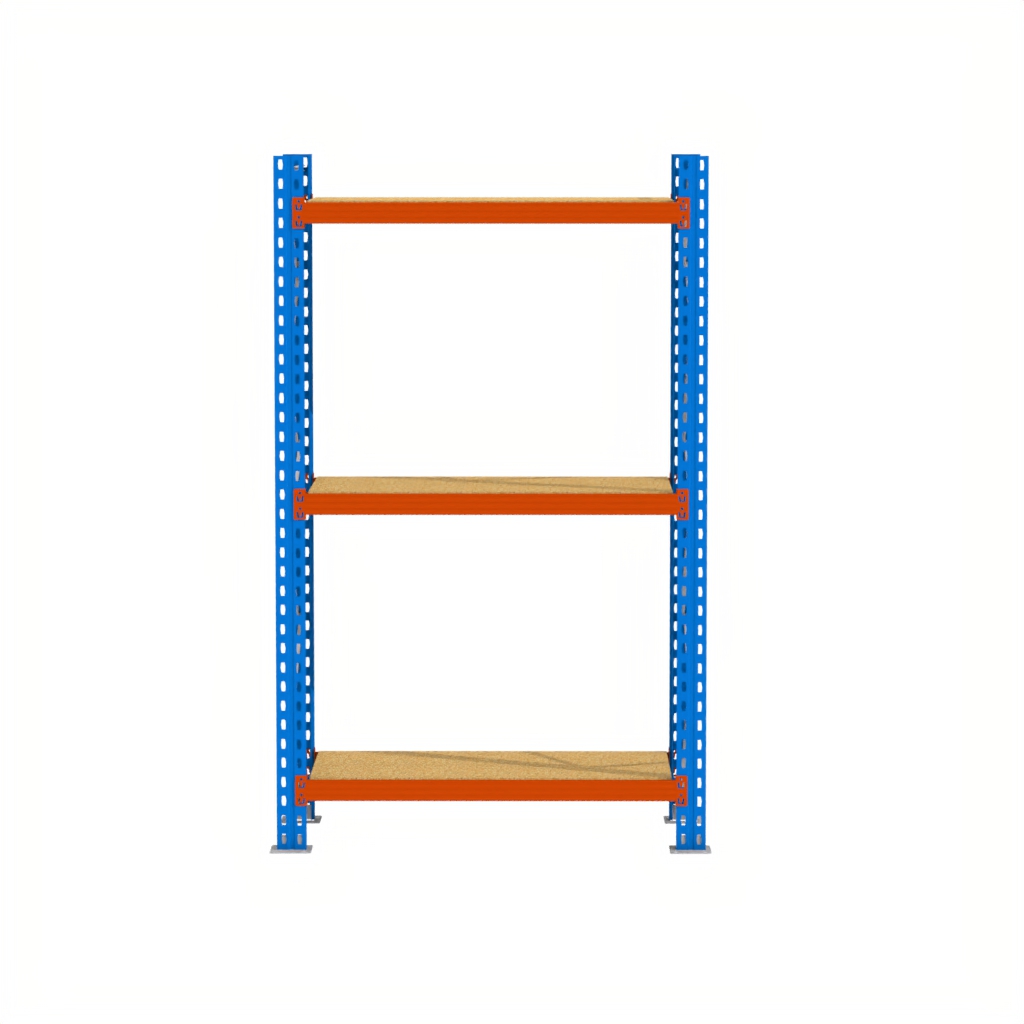 Regał magazynowy półkowy, regał do magazynu, regał półkowy Mega-M XR 300x196x80 cm