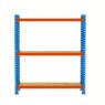 Regał magazynowy półkowy, regał do magazynu, regał półkowy Mega-M XR 250x286x80 cm moduł bazowy