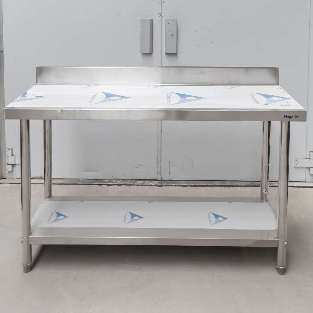 stół gastronomiczny nierdzewny, stół gastronomiczny przyścienny, stół roboczy ze stali nierdzewnej, stół gastronomiczny z półkami, stół gastronomiczny z 2 półkami, stół nierdzewny do gastronomii, stół roboczy gastronomiczny, stół do restauracji, meble gastronomiczne ze stali nierdzewnej, stół z rantem tylnym, stół przyścienny nierdzewny, wyposażenie gastronomii