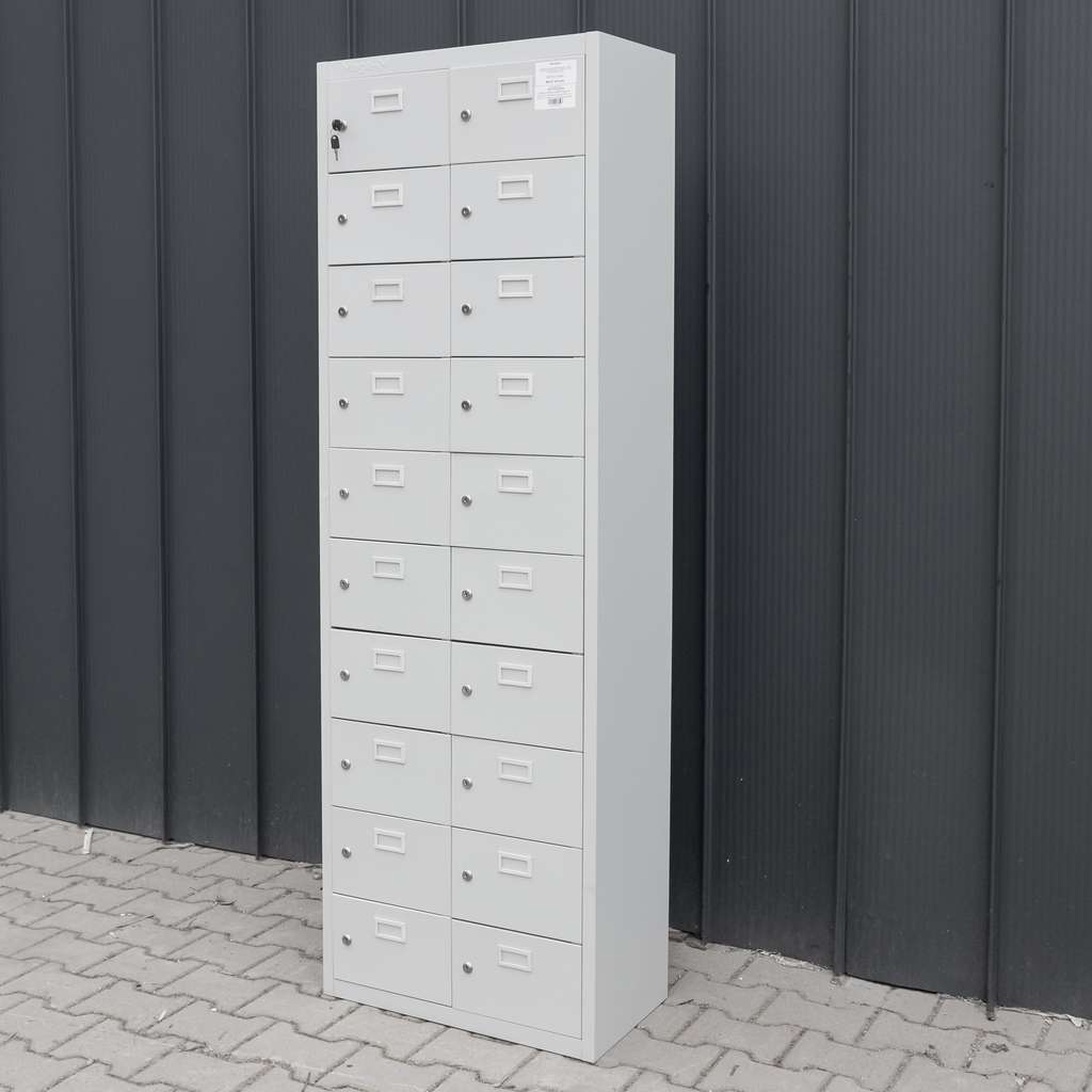 szafka skrytkowa śniadaniowa, szafka śniadaniowa BHP, szafka metalowa 20 skrytek, szafka skrytkowa, szafka śniadaniowa, szafa skrytkowa 20 skrytek, szafka do stołówki pracowniczej, szafka do zakładu pracy, szafka socjalna metalowa, metalowa szafka skrytkowa