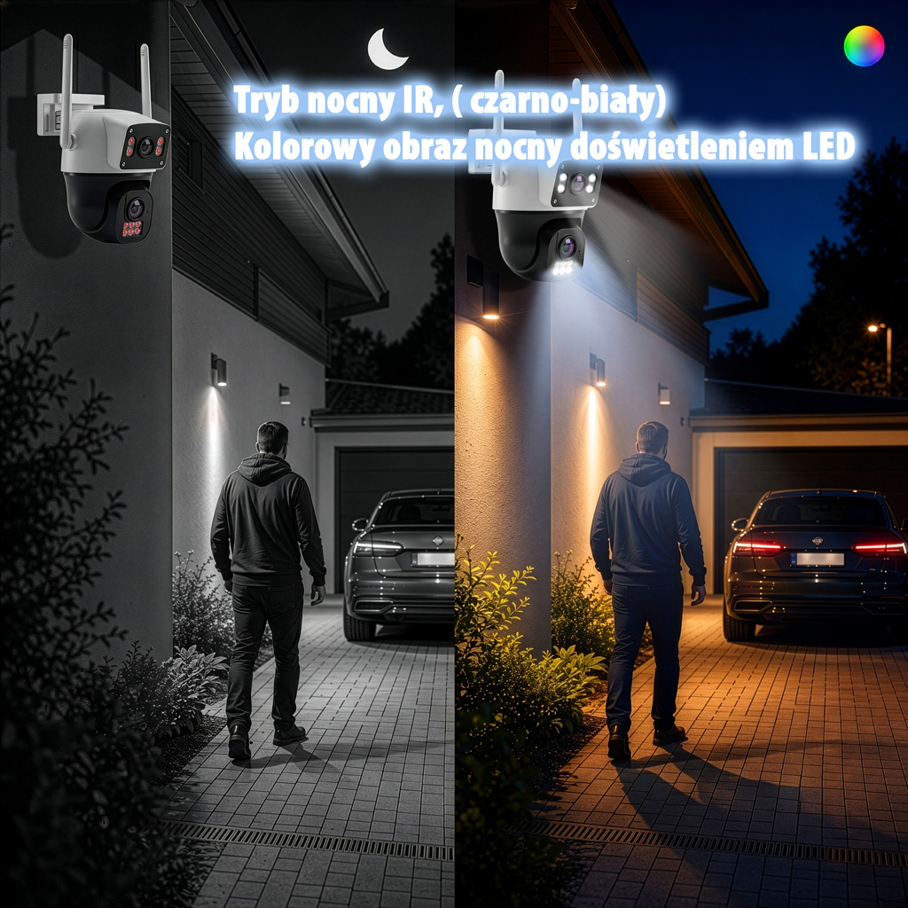 kamera zewnętrzna, kamera IP, kamera do monitoringu NETBERG GY003