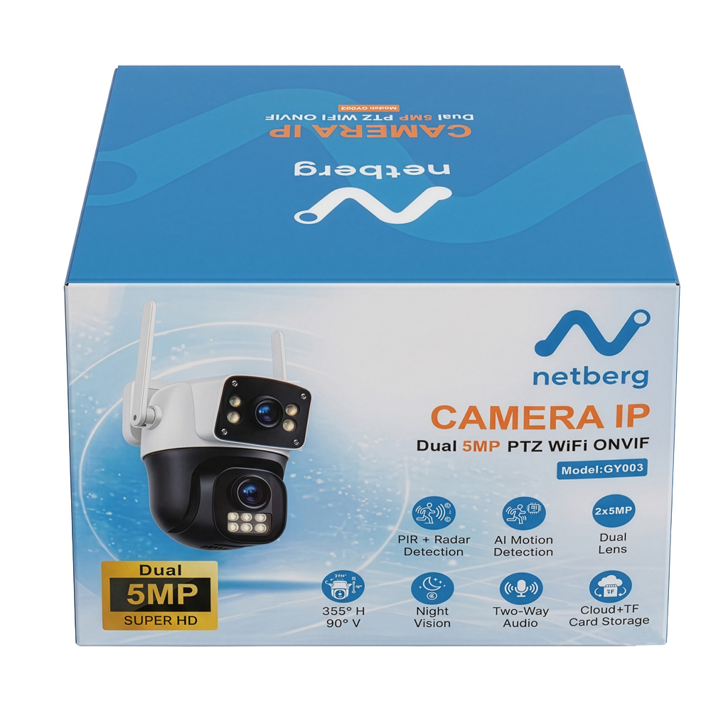 kamera zewnętrzna, kamera IP, kamera do monitoringu NETBERG GY003