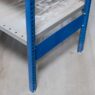 regał magazynowy półkowy, regał metalowy 4 półkowy STOW 200x130x60 cm moduł dostawny