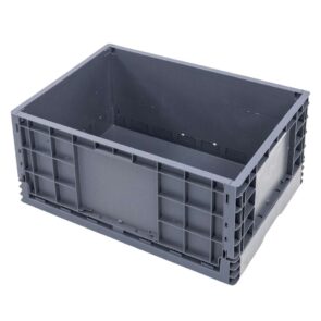 Zdjęcie produktu: Skrzynka transportowa magazynowa składana Mega-M 60x40x28 cm plastikowa szara