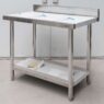 stół gastronomiczny nierdzewny, stół gastronomiczny przyścienny, stół roboczy ze stali nierdzewnej, stół gastronomiczny z półkami, stół nierdzewny do gastronomii, stół roboczy gastronomiczny, stół do restauracji, meble gastronomiczne ze stali nierdzewnej, stół z rantem tylnym, stół przyścienny nierdzewny, wyposażenie gastronomii