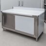 stół gastronomiczny nierdzewny, stół gastronomiczny przyścienny, stół roboczy ze stali nierdzewnej, stół gastronomiczny z półkami, stół nierdzewny do gastronomii, stół roboczy gastronomiczny, stół do restauracji, meble gastronomiczne ze stali nierdzewnej, stół z rantem tylnym, stół przyścienny nierdzewny, wyposażenie gastronomii