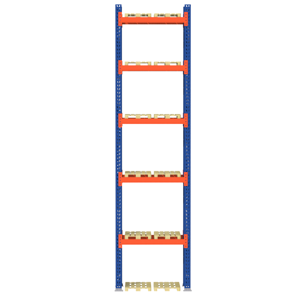 Regał paletowy magazynowy MGL MAGO HX 880 cm 0+4 poziomy, regały paletowe