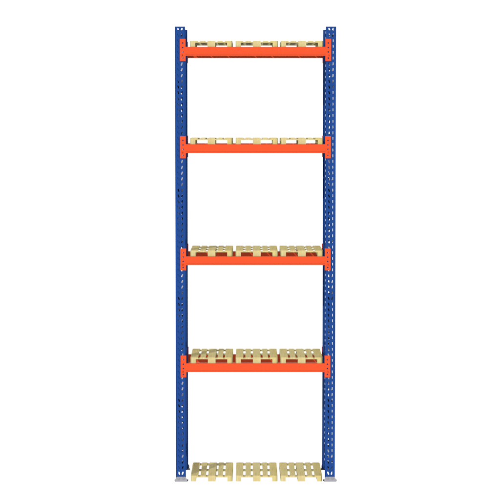 Regał paletowy magazynowy MGL MAGO HX H-880 cm 0+4 poziomy składowania