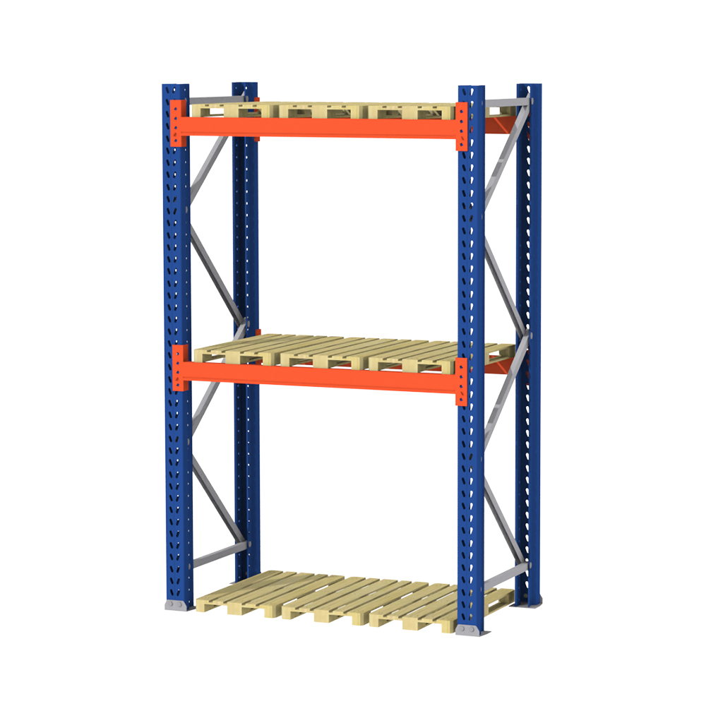regał paletowy magazynowy MGL MAGO HX H-460 cm 0+2
