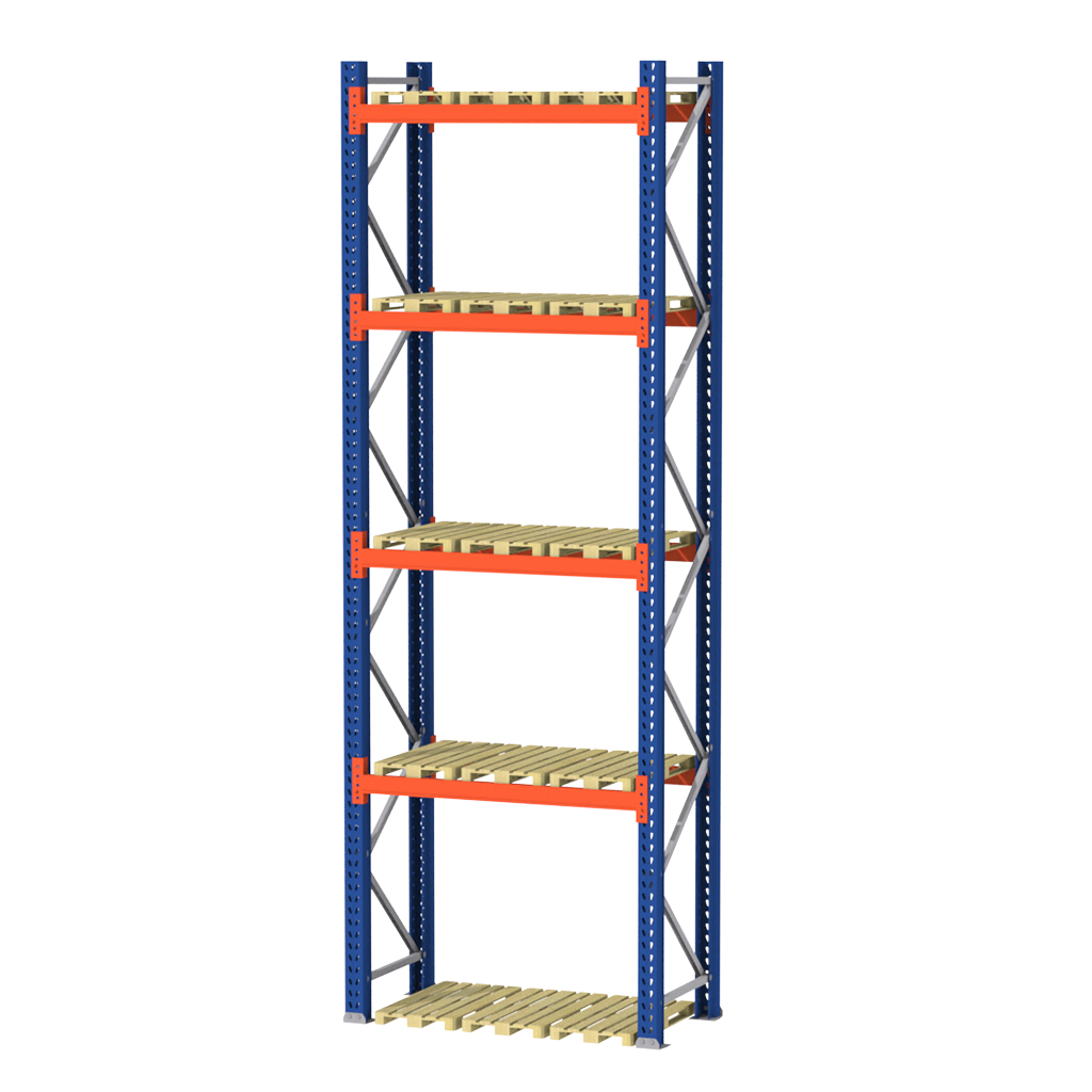 Regał paletowy magazynowy MGL MAGO HX H-860 cm 0+4 poziomy składowania