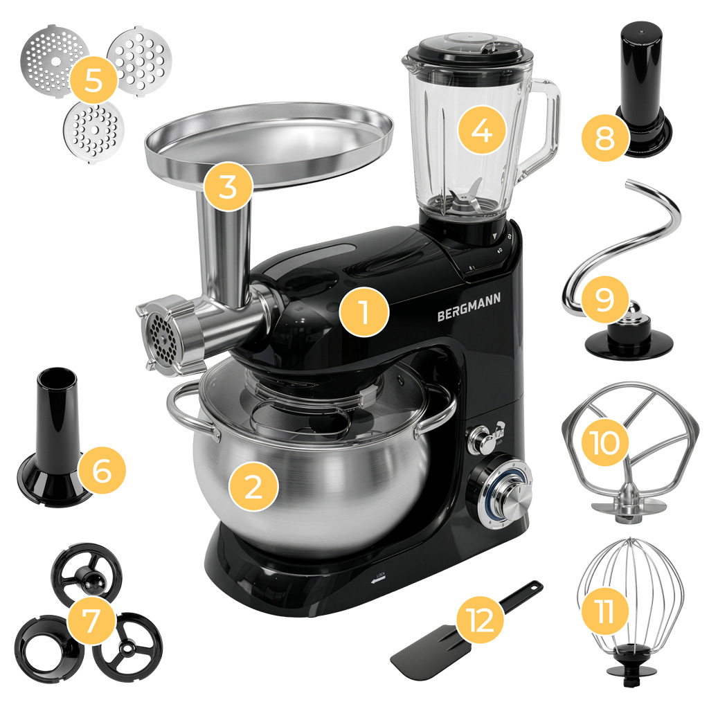 robot kuchenny planetarny gastronomiczny