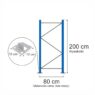 Rama regałowa, rama do regału paletowego Mega-M XR H-200 cm