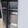 Szafa z drzwiami przesuwnymi gastronomiczna Mega M 2 drzwiowa 120x50x180 cm stal nierdzewna POSERWISOWA