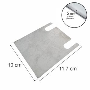 Zdjęcie produktu: Podkładka poziomująca do słupa Mega-M XR 2 mm ocynk