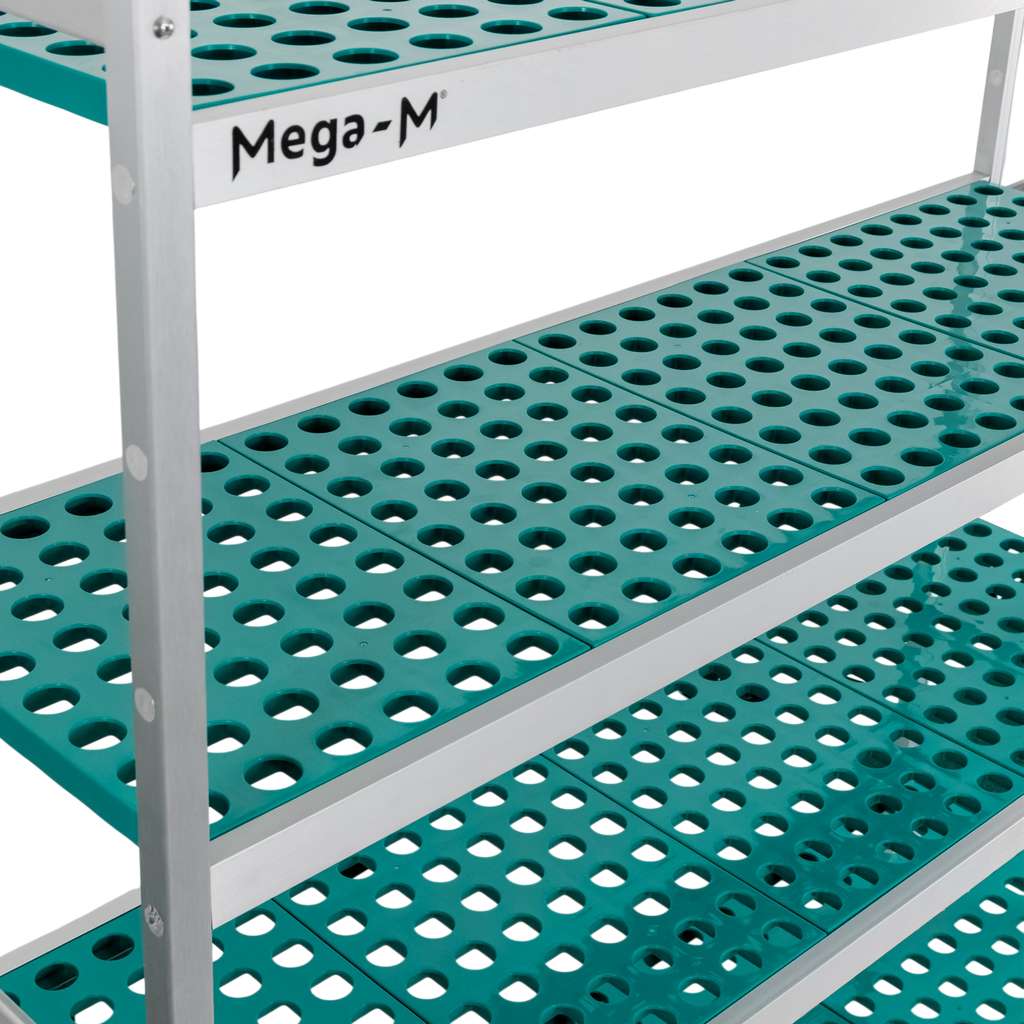 regał aluminiowo-polipropylenowy Mega-M ALUFRI