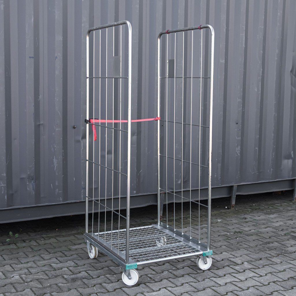 rollkontener, wózek siatkowy dwuścienny, rollbox, rollcage