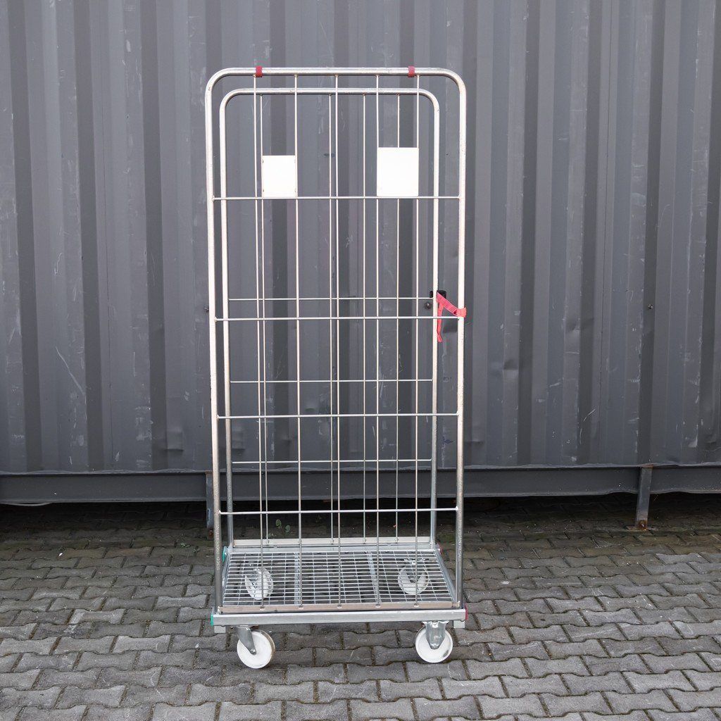 rollkontener, wózek siatkowy dwuścienny, rollbox, rollcage