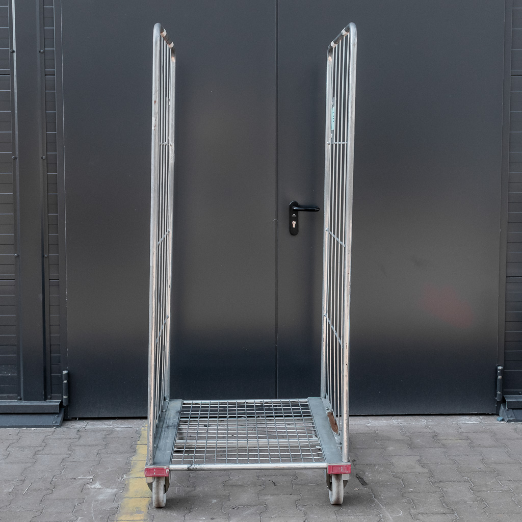 rollkontener, wózek siatkowy dwuścienny, rollbox, rollcage