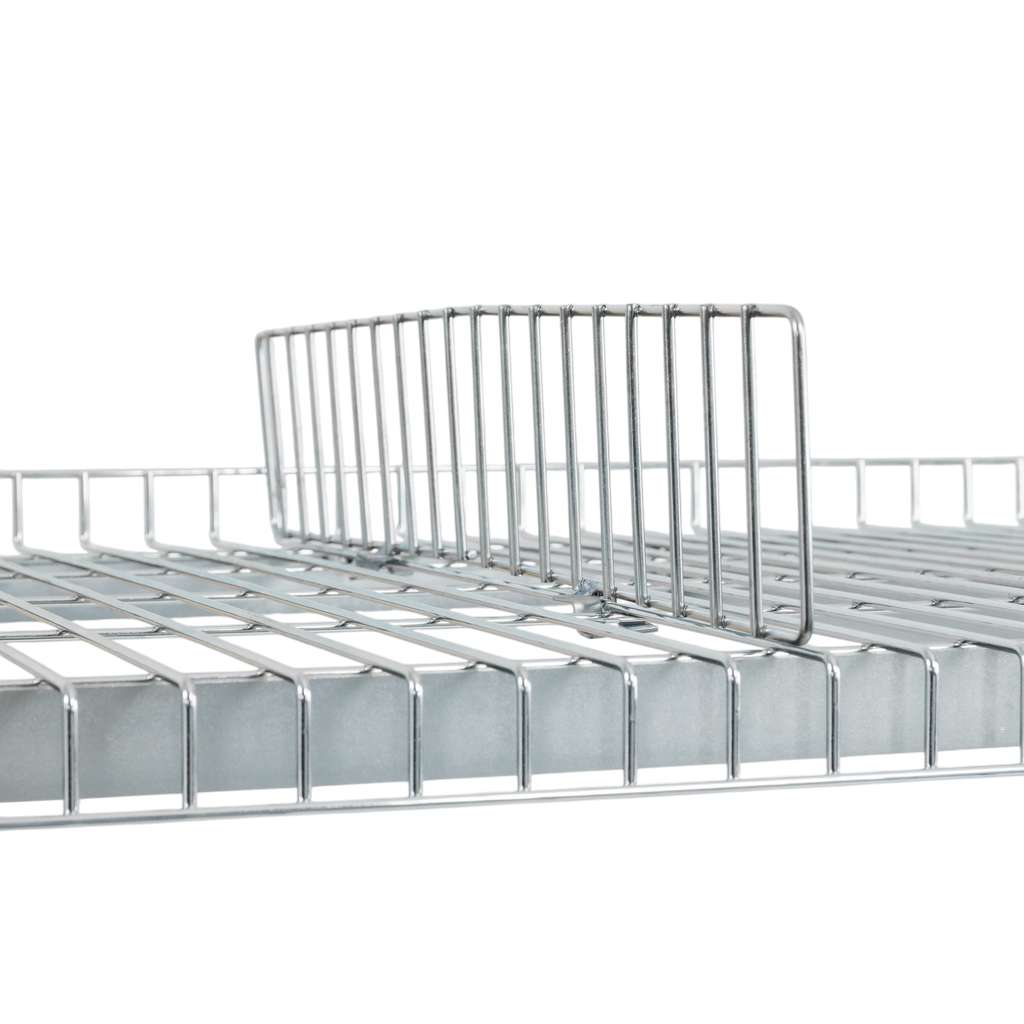Separator do półki siatkowej wózków kompletacyjnych FORKBERG PICKER 56,5x9,5 cm ocynk