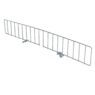 Separator do półki siatkowej wózków kompletacyjnych FORKBERG PICKER 56,5x9,5 cm ocynk