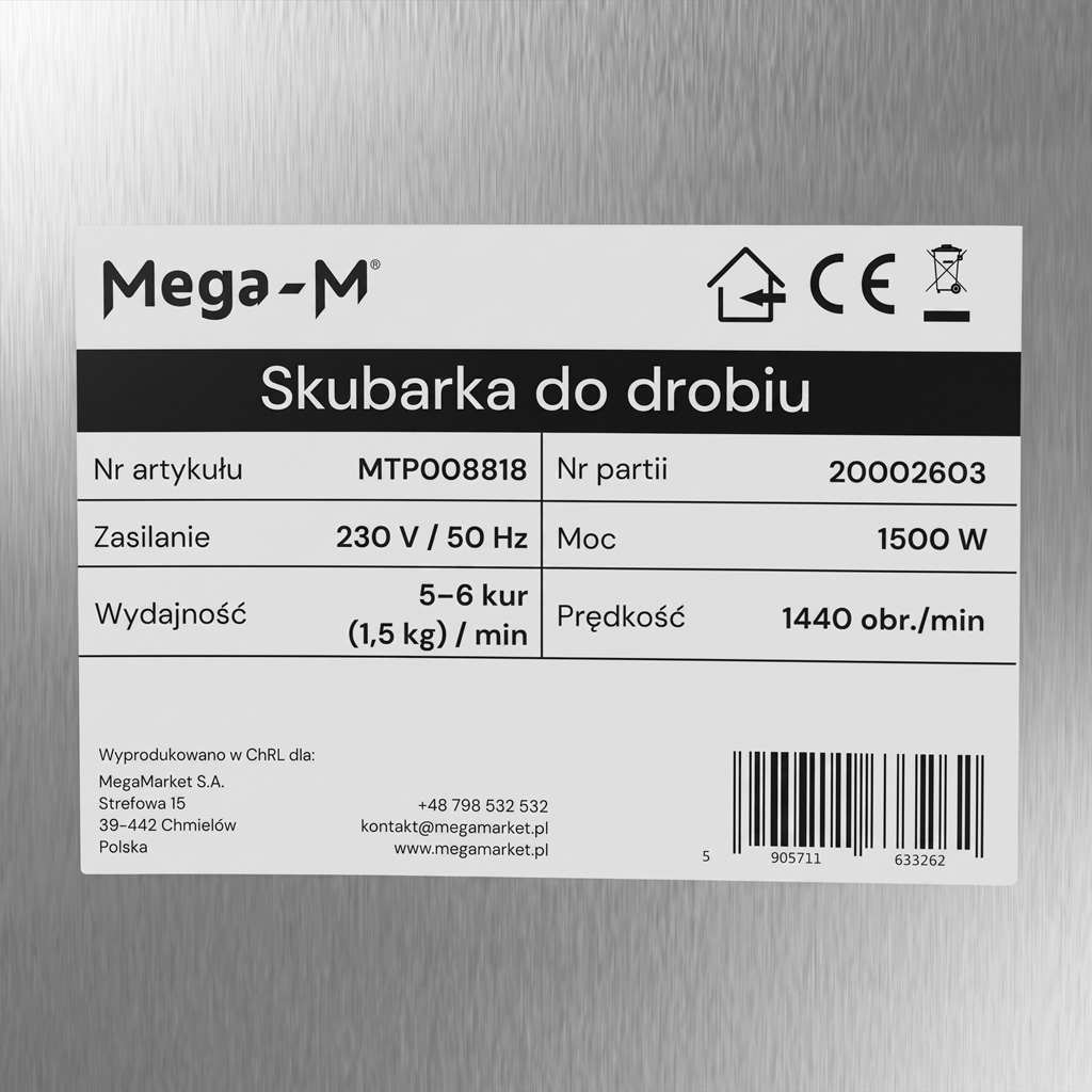 skubarka do drobiu, skubarka do kurczaków, skubarka, skubarka przemysłowa do drobiu, maszyna do skubania kurczaków, maszyna do usuwania piór, skubarka ze stali nierdzewnej