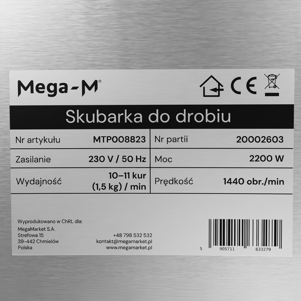 skubarka do drobiu, skubarka do kurczaków, skubarka, skubarka przemysłowa do drobiu, maszyna do skubania kurczaków, maszyna do usuwania piór, skubarka ze stali nierdzewnej