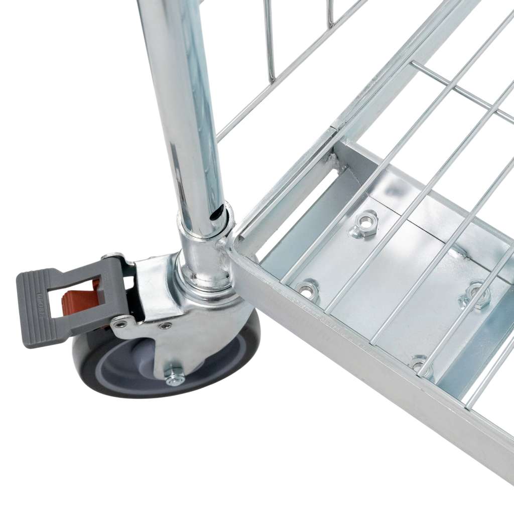 Wózek do kompletacji zamówień FORKBERG PICKER H122 baza+1 półka ocynk nośność 300 kg