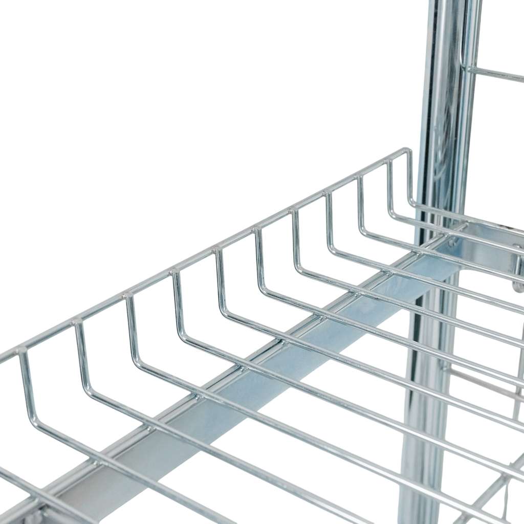 Wózek do kompletacji zamówień FORKBERG PICKER H122 baza+1 półka ocynk nośność 300 kg