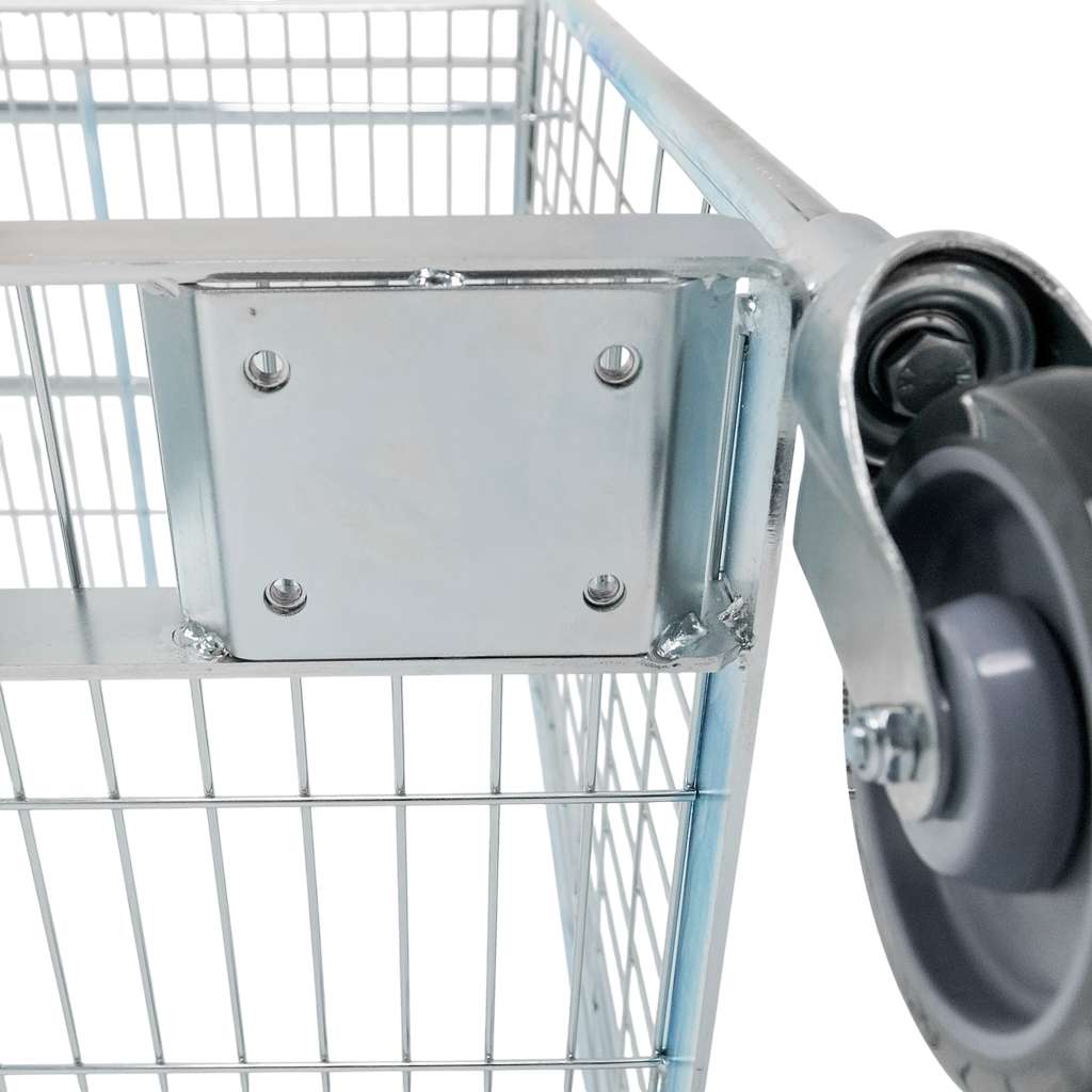 Wózek do konfekcjonowania zamówień FORKBERG PICKER H122 baza+1 półka ocynk nośność 300 kg