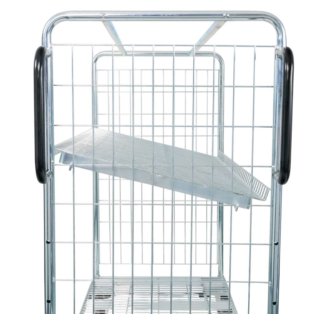 Wózek do konfekcjonowania zamówień FORKBERG PICKER H122 baza+1 półka ocynk nośność 300 kg