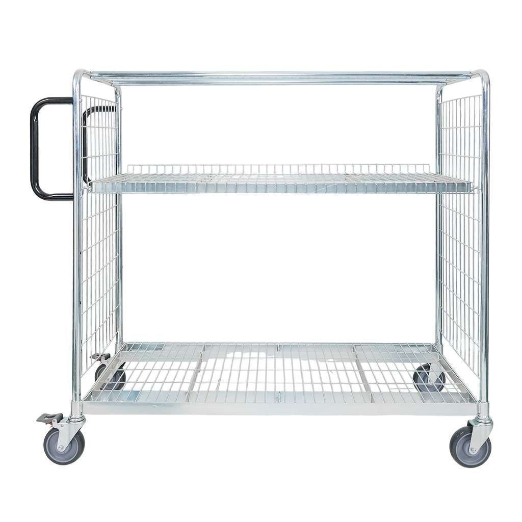 Wózek półkowy kompletacyjny FORKBERG PICKER H122 baza+1 półka ocynk nośność 300 kg