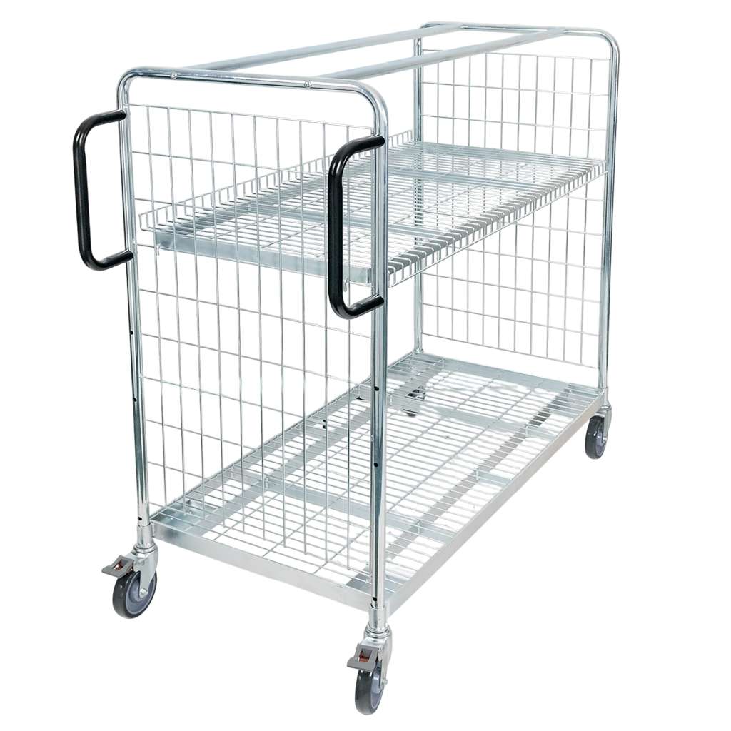 Wózek półkowy kompletacyjny FORKBERG PICKER H122 baza+1 półka ocynk nośność 300 kg